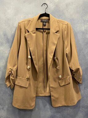 NYCC WOMEN'S COFFEE JACKET SIZE 2X